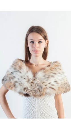 Lynx fur stole